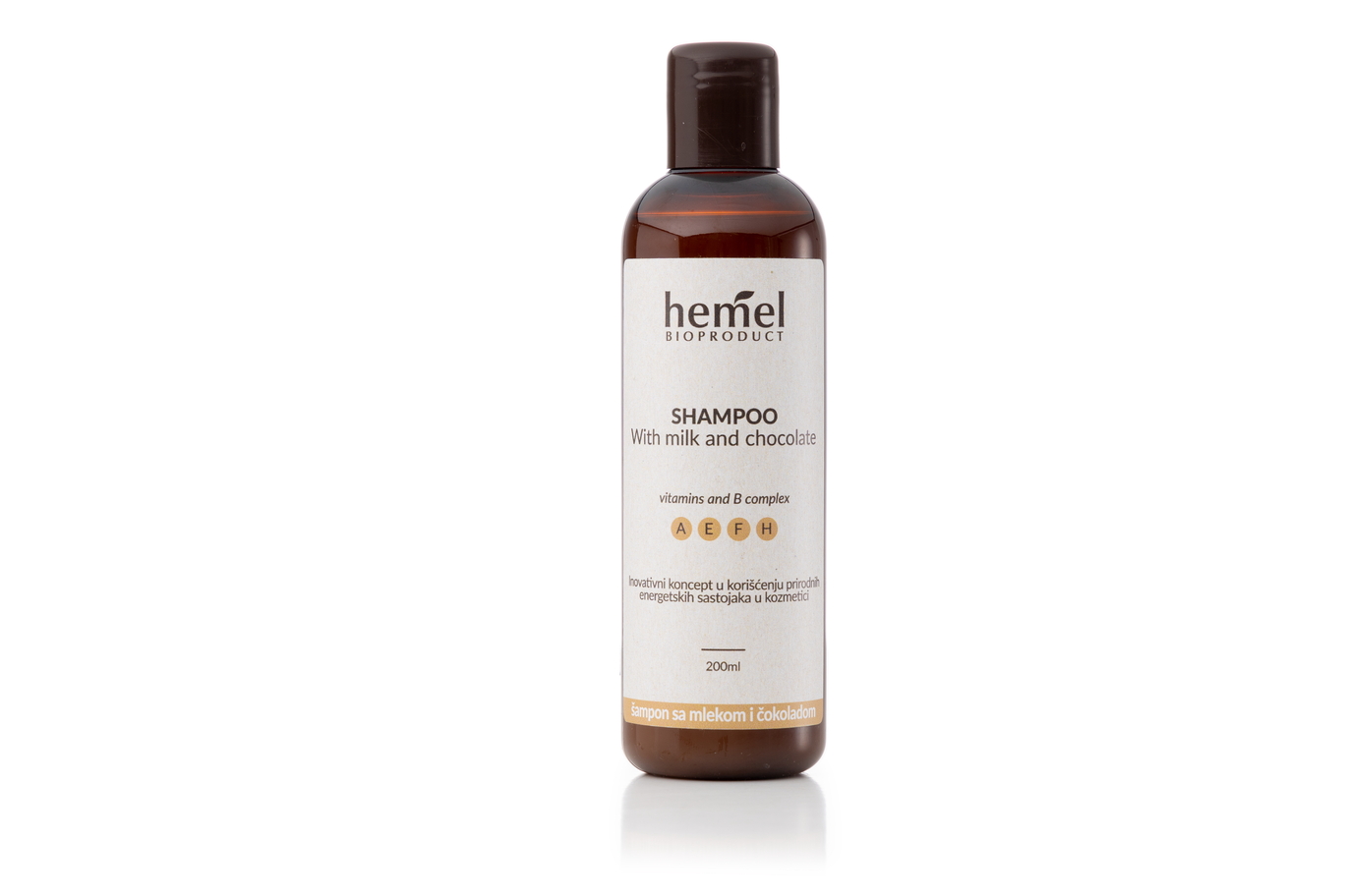 Shampoo with Milk and Chocolate (mleko i čokolada), 200ml